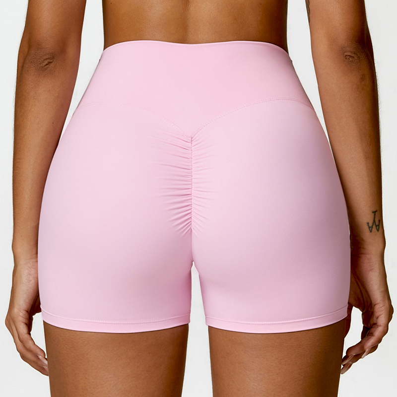 Ctenkevet Color sólido mujeres Fitness deporte corto de secado rápido mujeres ciclismo pantalones cortos de entrenamiento suaves Jog cintura alta Yoga Legging corto