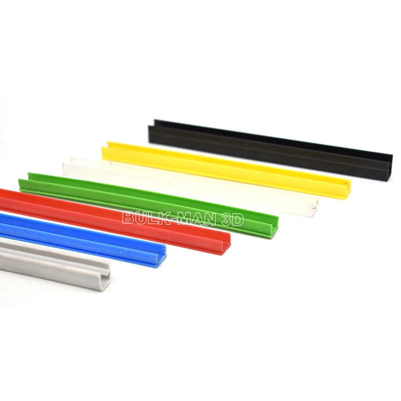 10 Teile/los 6mm/8mm/10mm Slot Abdeckung Flache Dichtung Profil Panel Halter 1000mm Länge für 20/30/40/45 Serie Aluminium Profil