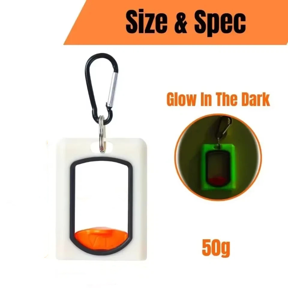 New Square Cable Tie Organizer Portable Fluorescent Storage Cable Tie Holder Cable Tie Storage Tool Fluorescent Organize