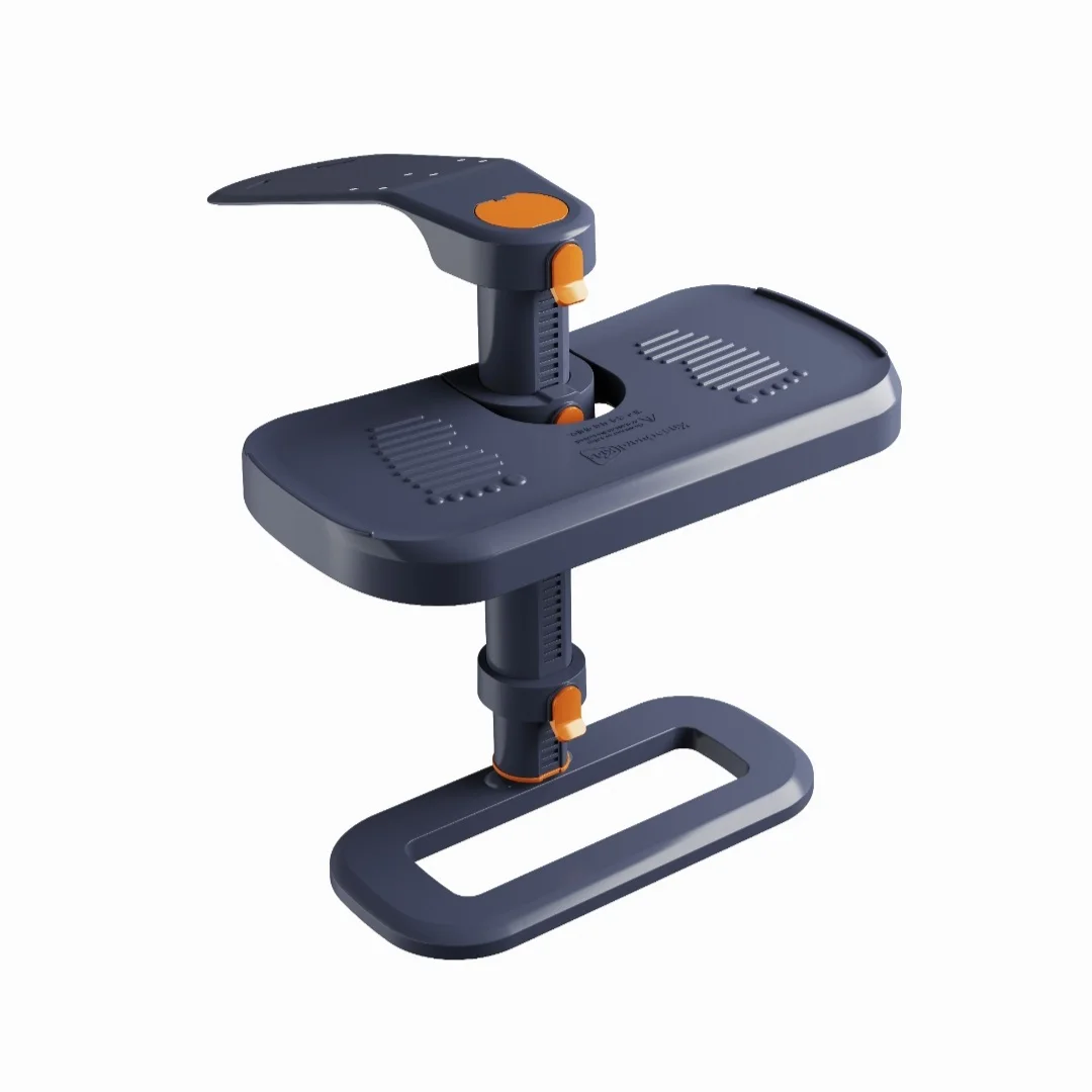 Kneeguard assento de carro infantil, descanso do pé para crianças e bebês apoio para os pés compatível com assentos criança impulsionador, fácil assento de carro