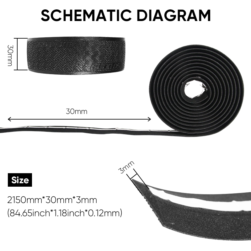 BUCKKubBike-Bande arina pour guidon de vélo de route, accessoires de cyclisme, éblles chocs