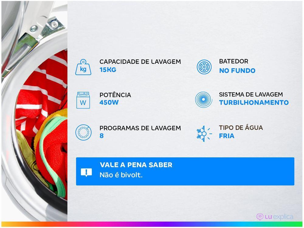 Tanquinho Colormaq 15Kg LCS 15 - 220V