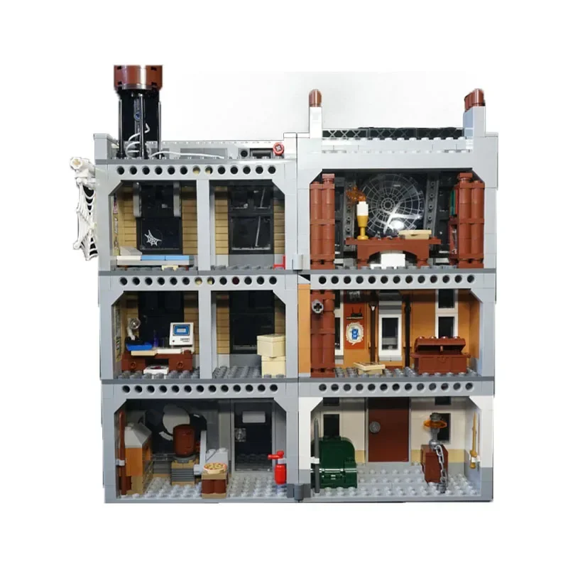 1125PCS Hero Movie Series Sanctuary Sanctuary Showdown Model Compatible with Building Blocks Children's Birthday Gifts