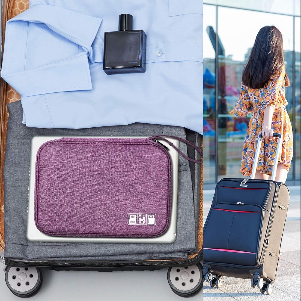 Borsa per Organizer per elettronica da viaggio Organizer per cavi portatile custodia per accessori elettronici custodia per caricabatterie per telefono borse portaoggetti