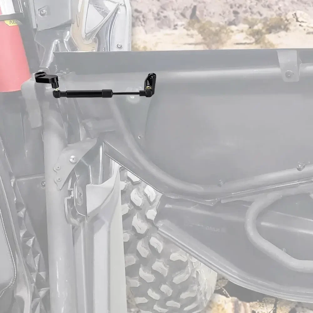 ペア UTV アクセサリーアルミ Can-Am マーベリック X3 2 4 ドア 4x4 陽極酸化ドアオープナーセット 2017-2024