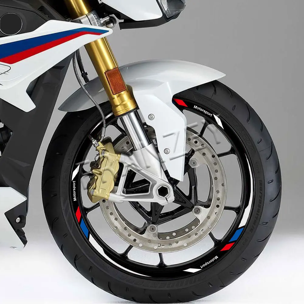 For F900R F800R F900XR S1000RR S1000R S1000XR R1200R R1250RS Motorcycle Wheel Sticker Rim Decal Hub Stripe Tape Accessories