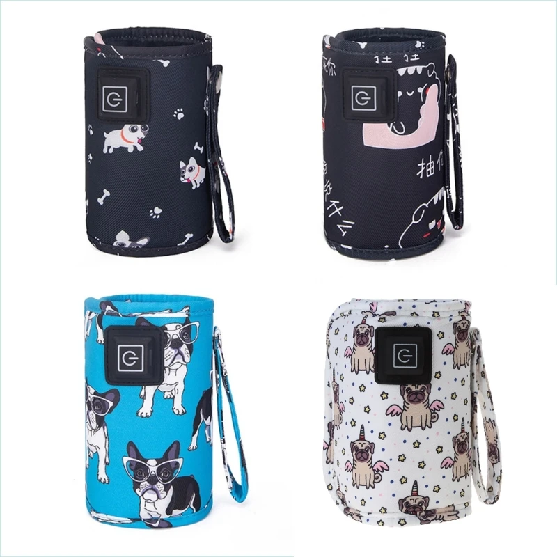 便利な哺乳瓶ウォーマー 母乳育児用 サーモスタットヒート USB充電式 授乳用 幼児の夜間旅行