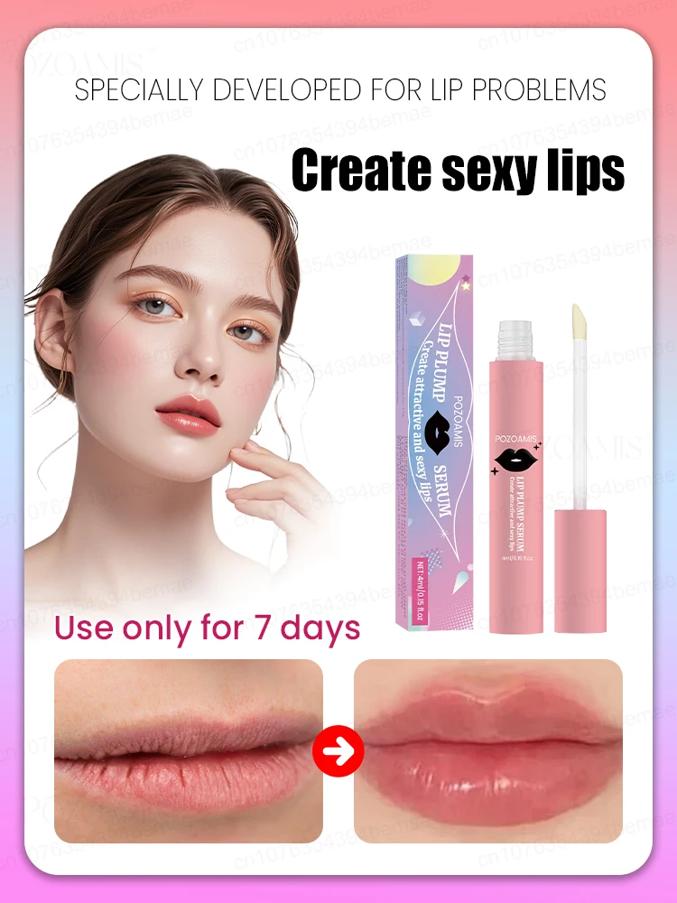 Professional and gentle formula instantlyplumps your lips and makes every smilemore charming
