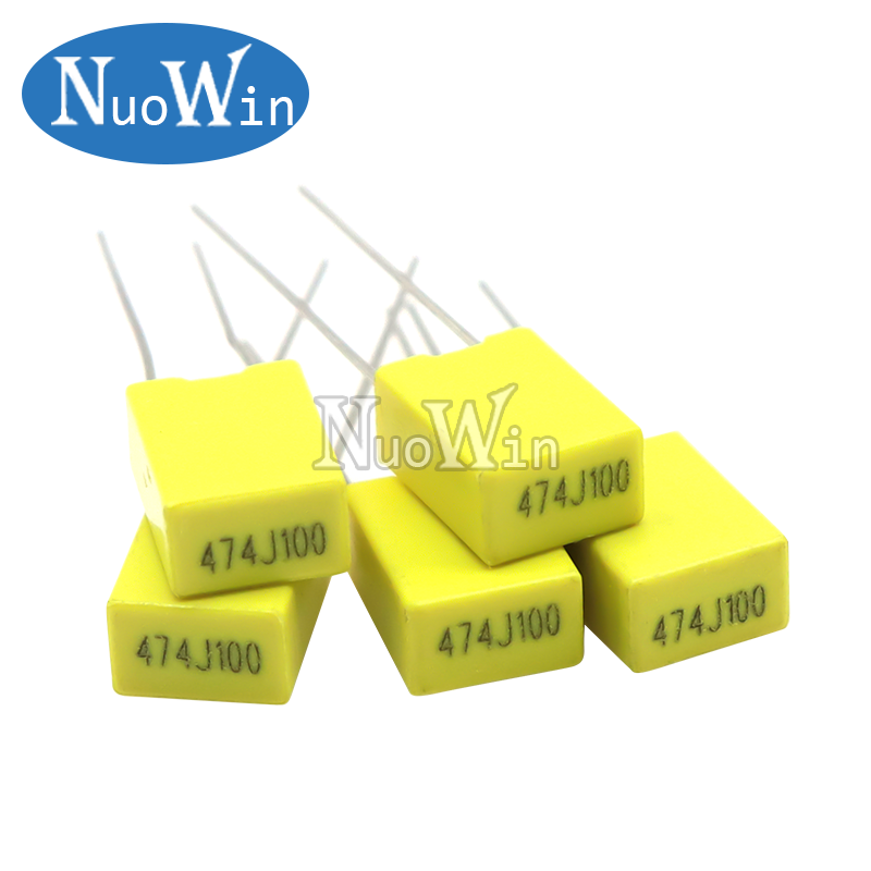 50 unids/lote Kit de condensadores de corrección 10 valores cada uno 5 uds 100V 102J 152J 332J 472J 103J 333J 473J 104J 224J 474J