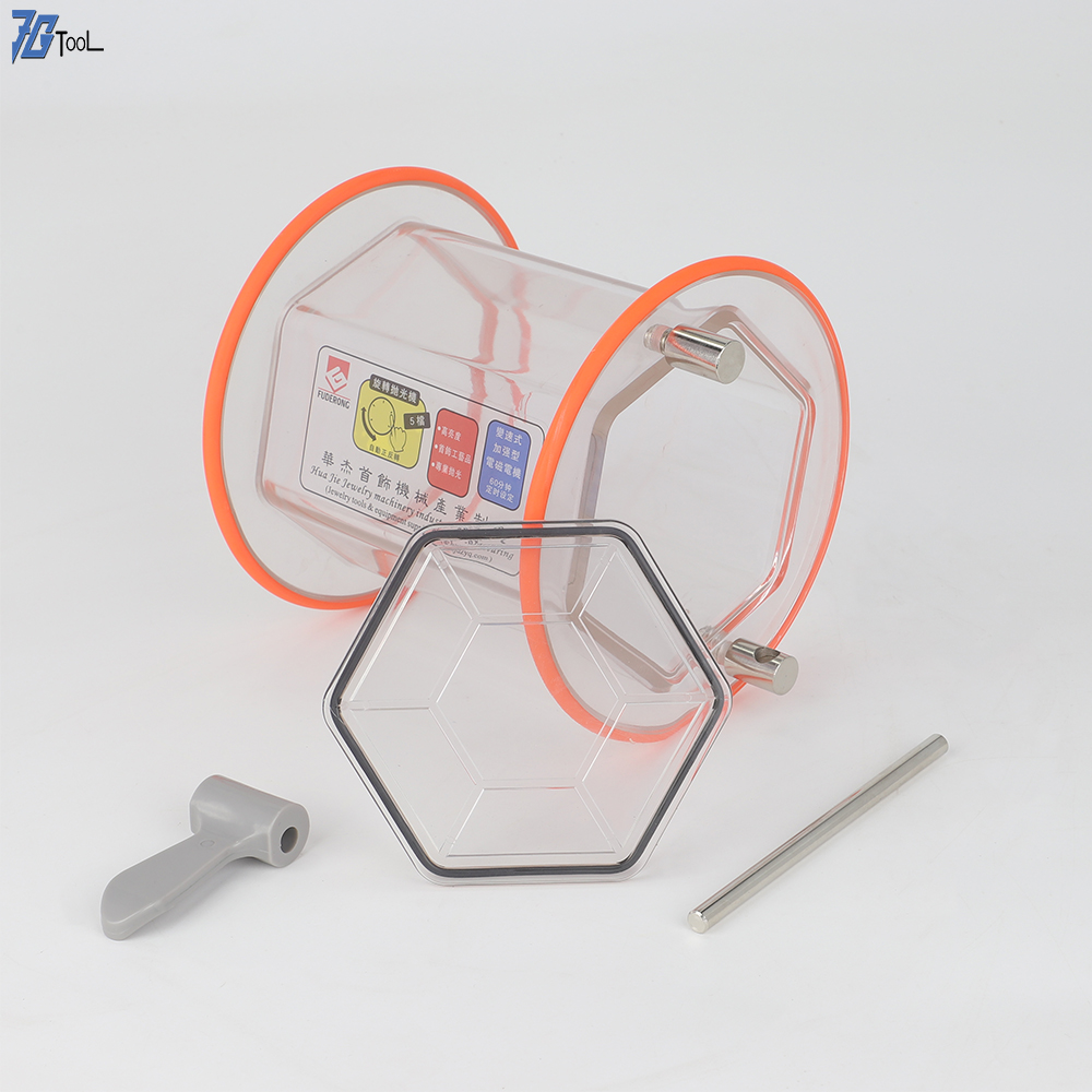 7gtool Роторный барабан/ведро для полировки камня для стакана KD/KT-6808, инструмент для полировки ювелирных изделий, инструмент для самостоятельного изготовления ювелирных изделий