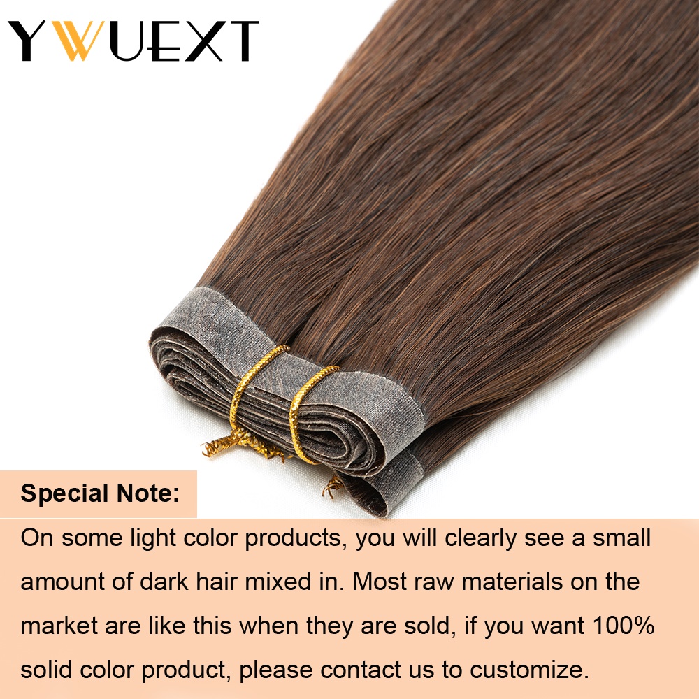 目に見えないロングテープ PU スキン横糸人毛バンドル接着剤なし本物の自然な髪シームレス 12-20 インチ 80 センチメートル横糸サロン供給