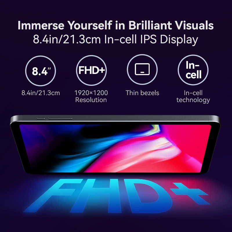 ALLDOCUBE iPlay50 mini pro Tablet 8,4 дюйма MTK Helio G99 8 ГБ ОЗУ 128/256 ГБ ПЗУ Android 13 5000 мАч LTE и Wi-Fi Распродажа по специальной цене