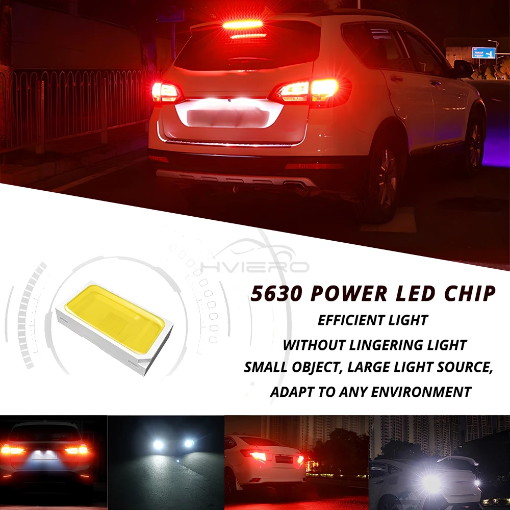 1PCS 1156 BA15S 1157 BAY15D Red Strobe Lamp 5730 DC 12V Parking Reverse LED Trunk Bulb Car Brake Turn Signal Tail Flashing Light