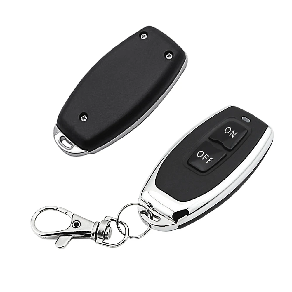 Control remoto de aprendizaje de 433MHz, Control remoto RF, código de aprendizaje EV1527, transmisor de hogar inteligente para puerta de coche, llave de alarma para puerta de garaje