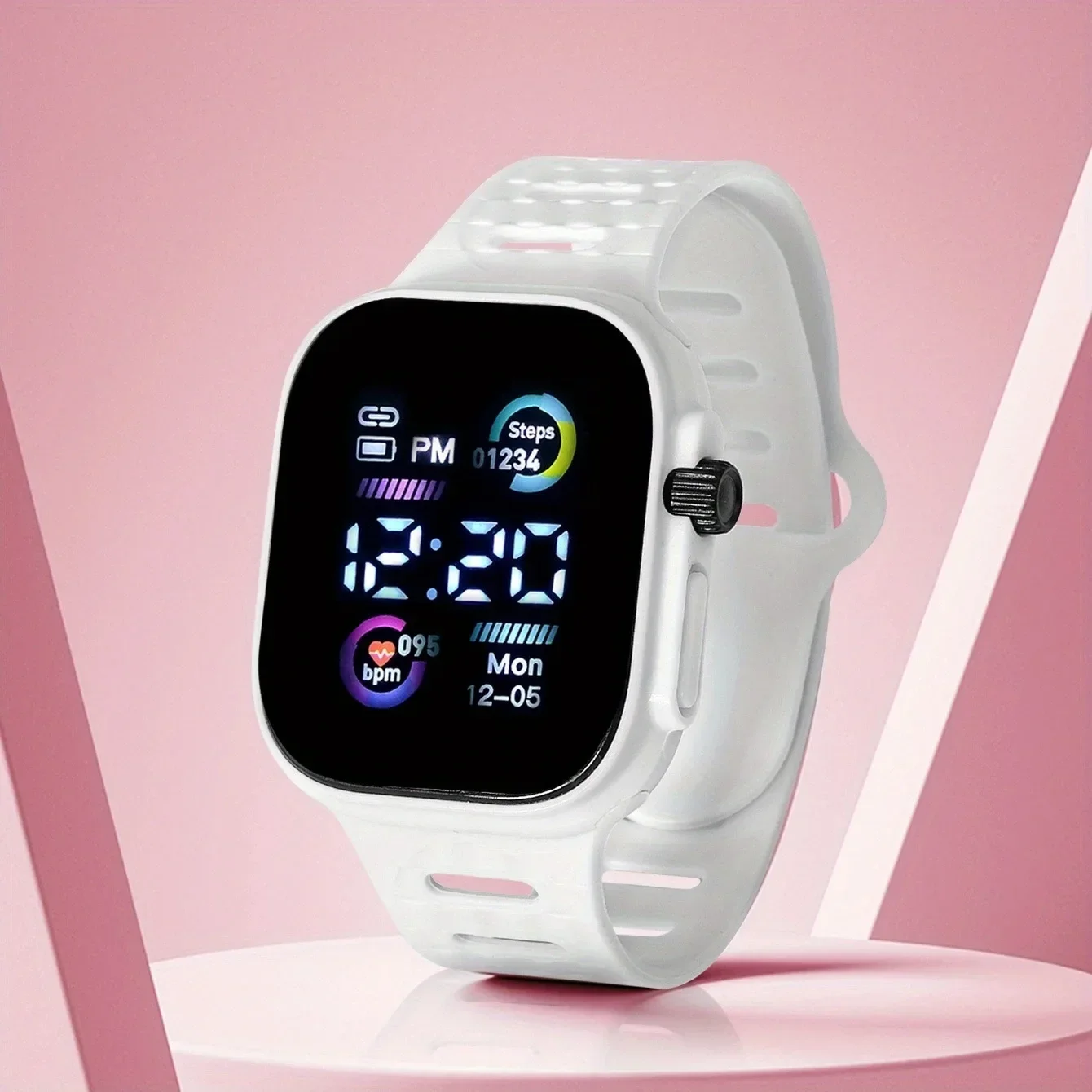 Display led digital crianças relógios meninos meninas esporte luminoso relógio de pulso eletrônico estudantes das crianças relógios presente relojes
