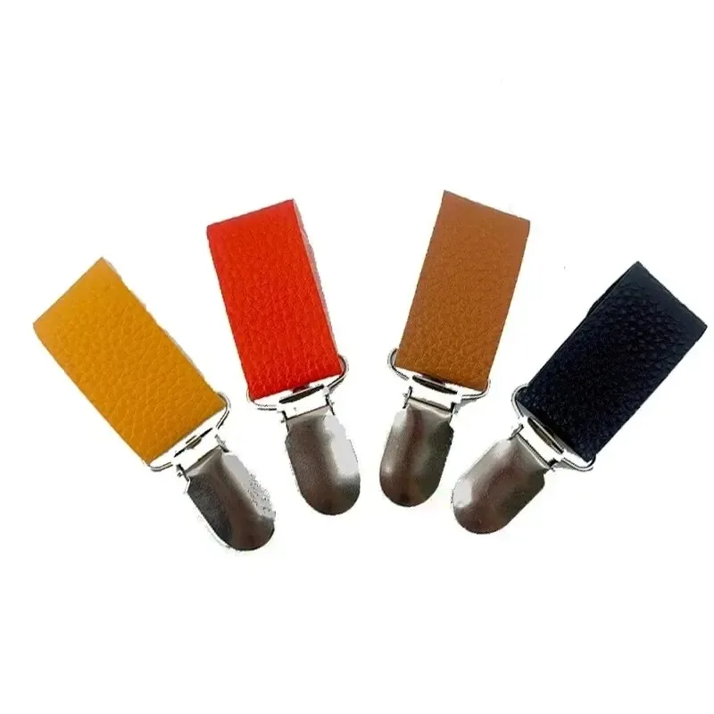 New Travel Leather Hat Clip, Outdoor Backpack Luggage Storage Clip, PU Leather Multi-purpose Straw Hat Clip, Hat Accessory