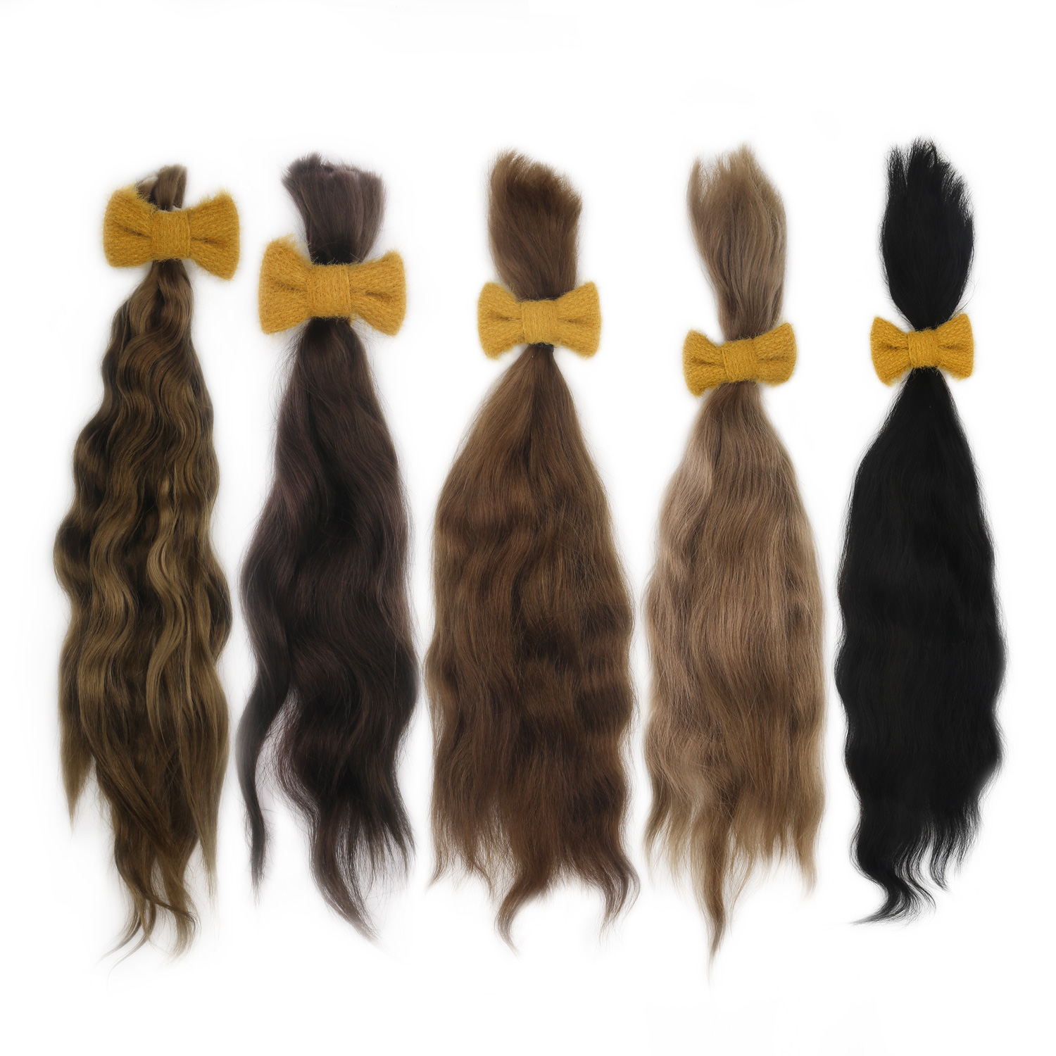 witdiy/24-30cm/モヘアドールヘア/オーガニックヘア/モヘアストランド/モヘアロック/モヘアカールリボーン/ヘアパオラヘア/モヘアウィッグbjdウィッグ