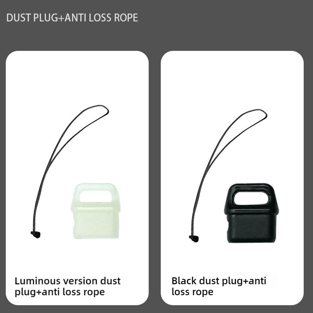 DJI Neo Battery Port Dust Plug com cordão, Handheld Drone, Porta de carregamento de silicone, Tampa de proteção contra umidade, Acessórios