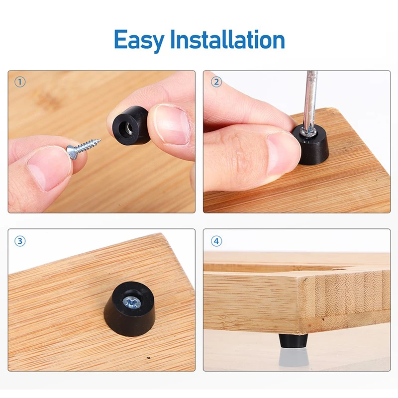 Gummipolster, Bodenschoner, rutschfest, für Schneidebrett, Möbel, Stoßstange, Dichtung, Tisch, Stuhl, Beinabdeckung, Möbelbeschläge, Matte