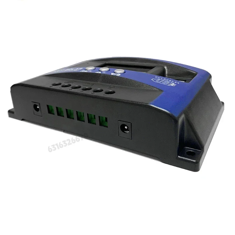 ECGSOLAX 30A 40A 100A MPPT Solar Laderegler 12V 24V Auto Solar Regler Mit LCD Max PV 50VDC Solar Laderegler