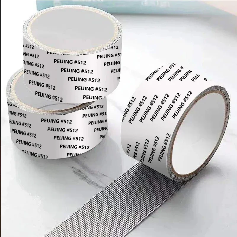 Fix Net Window Home Adhesive Anti Mosquito Fly Bug Insect Repair Screen Wall Patch Stickers Mesh Window Screen Window Net Mesh