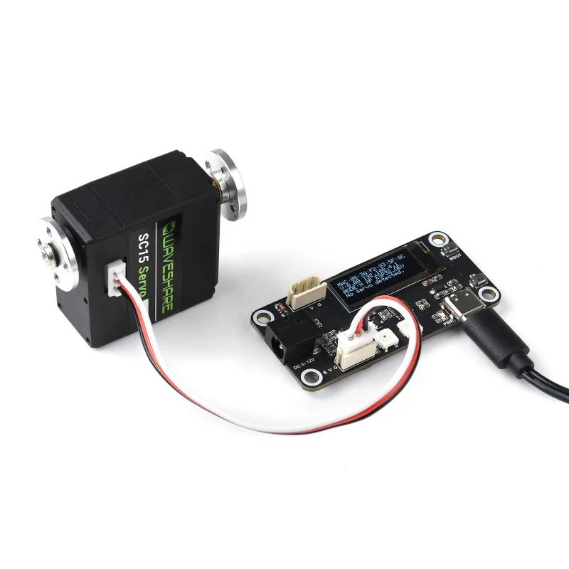 Плата расширения серводвигателя waveshare ESP32, плата расширения со встроенным Wi-Fi беспроводным подключением ESP32