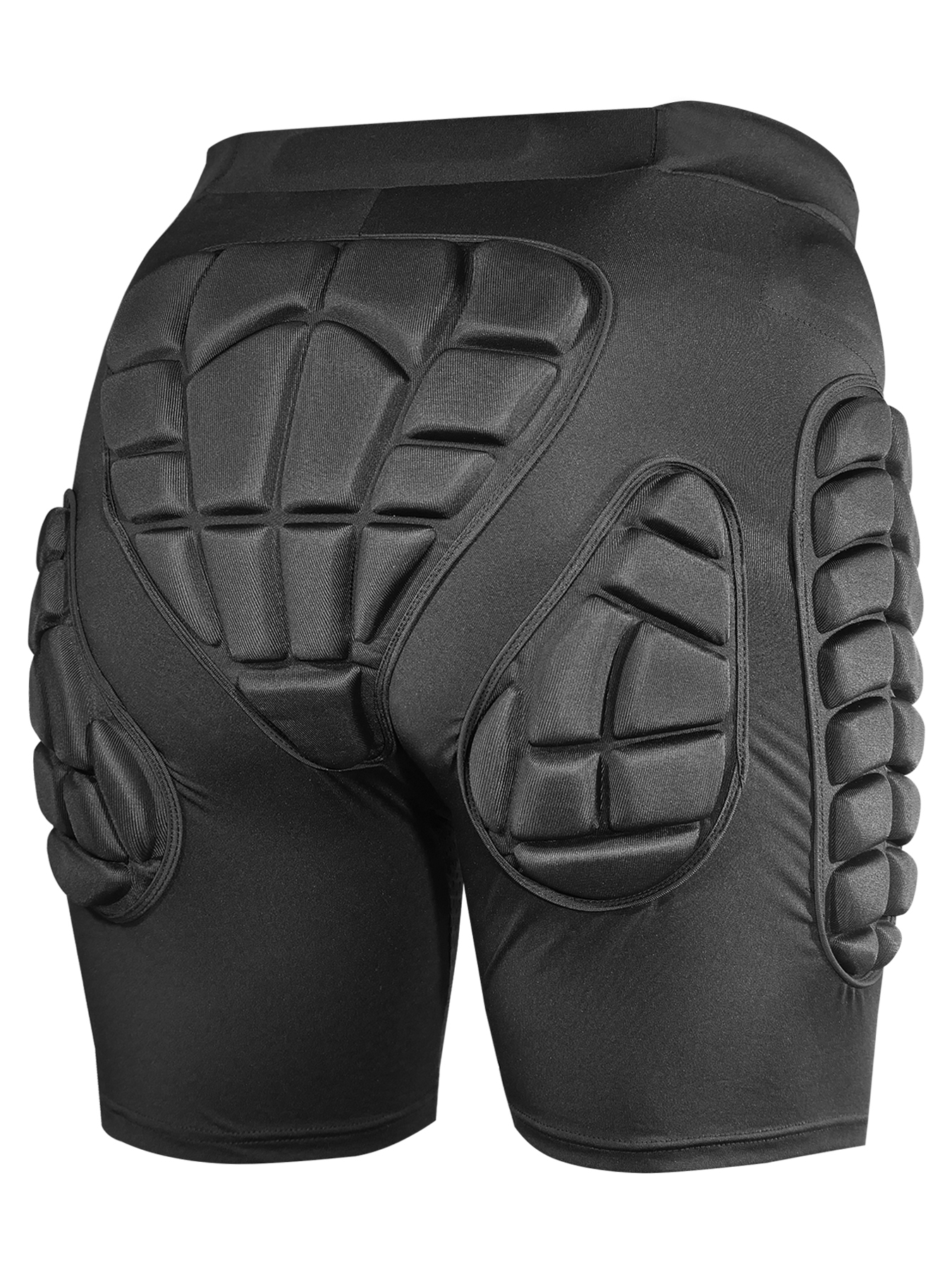 AVIVOR Pads Shorts Pantalones cortos de protección 3D para snowboard y esquí Almohadilla de protección de cadera deportiva unisex