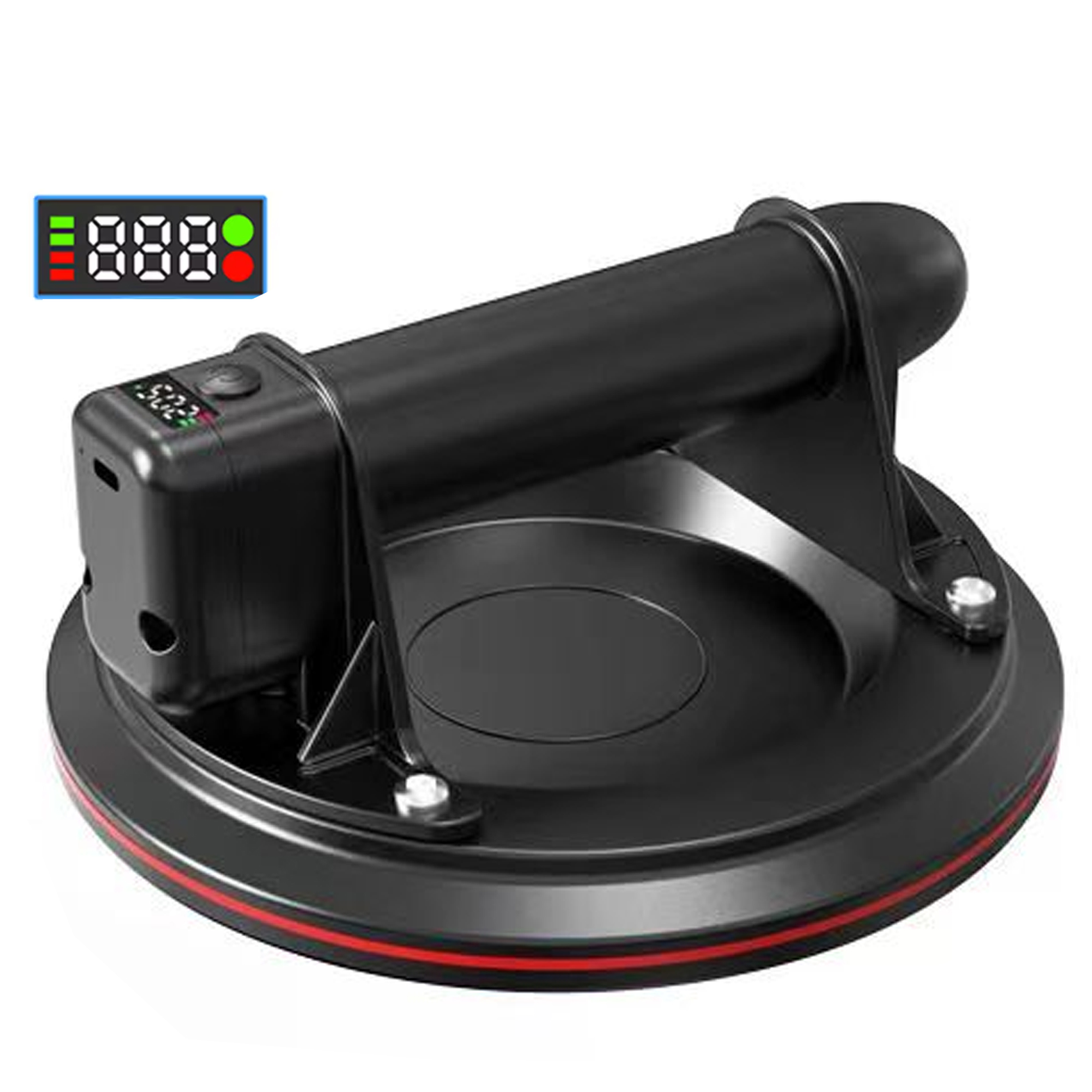 Ventouse sous vide électrique 8 pouces, capacité de charge de 250kg, levage sous vide robuste pour carreaux de granit et verre, levage manuel Powerfu