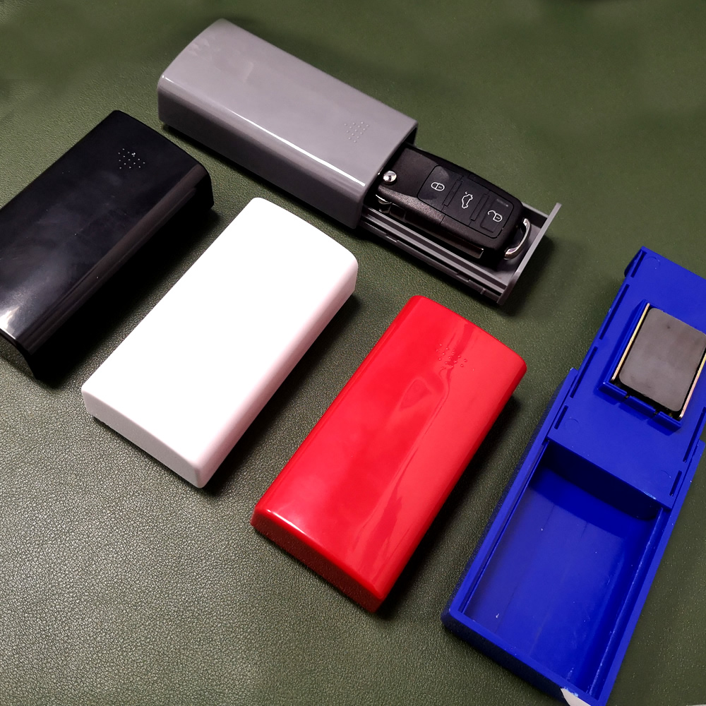 Creative Magnetic Black Key ตู้เซฟผู้ถือกุญแจรถซ่อนกลางแจ้ง Stash สําหรับ Home Office รถบรรทุก Caravan Secret Box