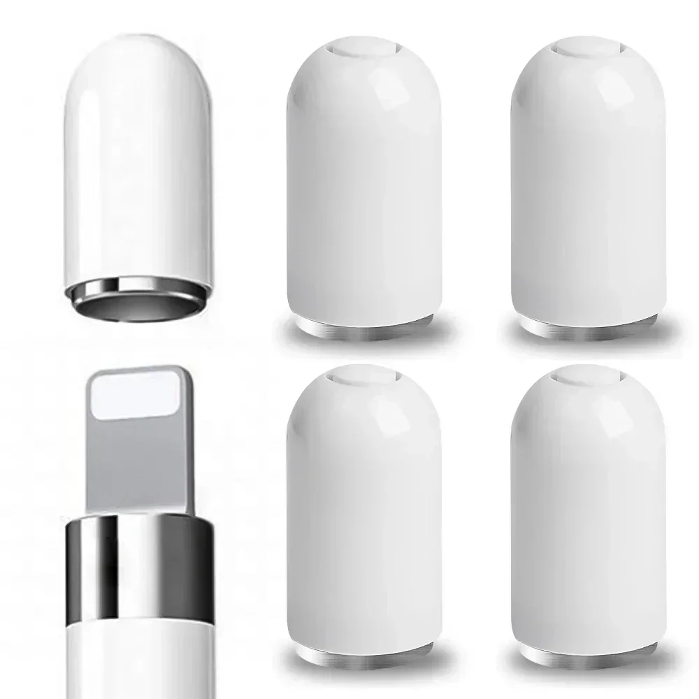 Magnetic Pencil Caps Stylus Protector Cover for Apple Pencil 1 Generation Replacement Magnet Tablet Pen Cap for IPencil IPad Pro