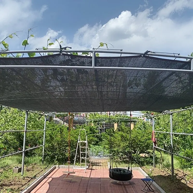 30%~90% Shading Anti-UV Black HDPE Sunshade Net Greenhouse Garden Succulent Plants Cover Netting Swimming Pool Sun Shade Net
