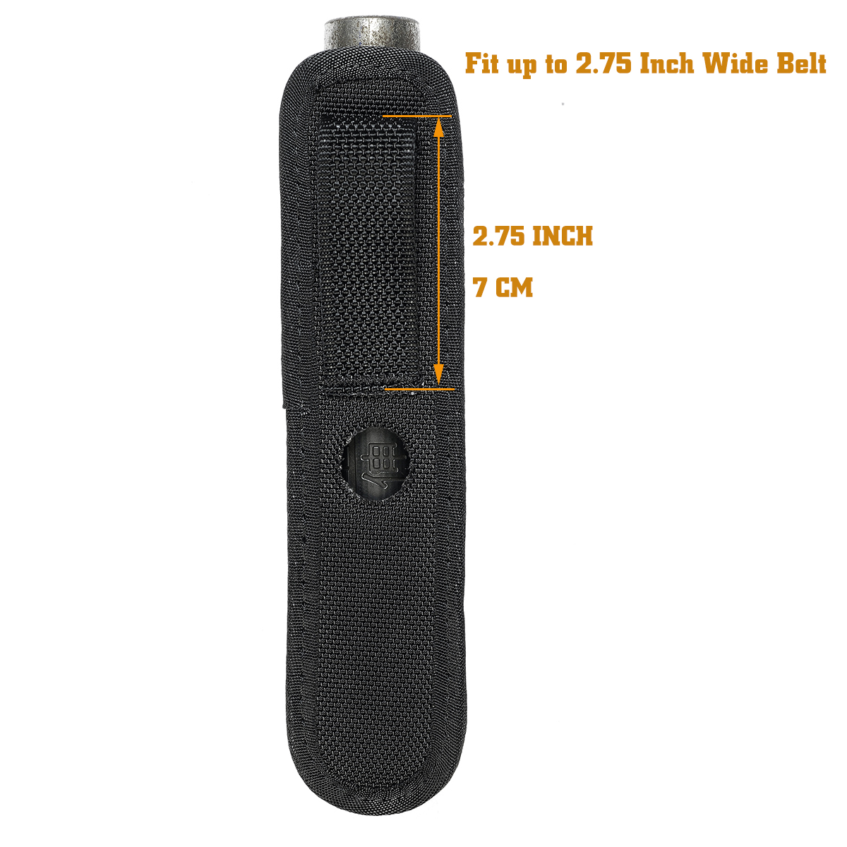 Suporte de bastão expansível moldado, coldre de bastão tático contém bastão expansível de 21 a 26 polegadas, bolsa de bastão telescópica para polícia