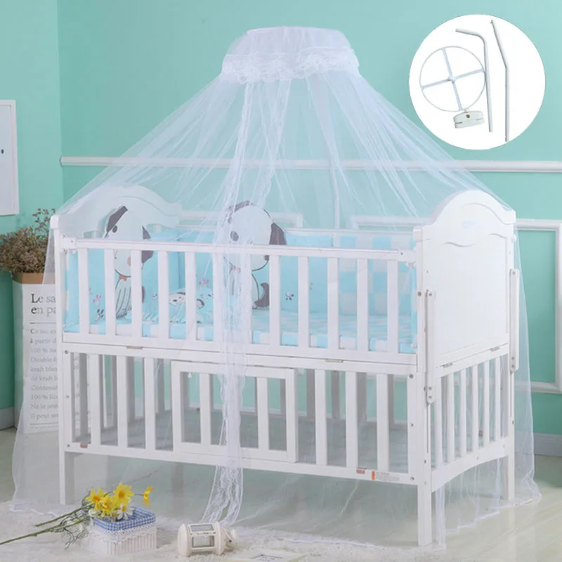 Universal Mosquito Crib Netting Holder Summer Baby Mosquito Net Stand Crib Netting Canopy Holder Removable Baby Bed Support Tent