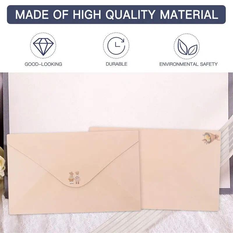 54 Chiếc Đẹp Viết Văn Phòng Phẩm Giấy Bộ A5 Thư Giấy Bao Thư Bộ