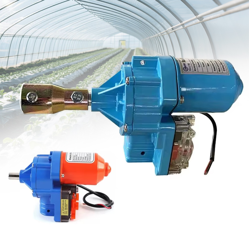 Электрическая пленочная роликовая теплица 220 В - машина для намотки пленки с автоматическим выпуском вентилятора, машина для намотки пленки для сельскохозяйственного использования