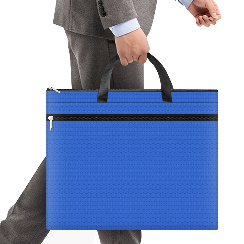 A3 ファイルバッグポータブルジッパーオックスフォード布防水 8 k スケッチ描画アート収納袋キャンバスバッグ学校オフィスファイリング製品