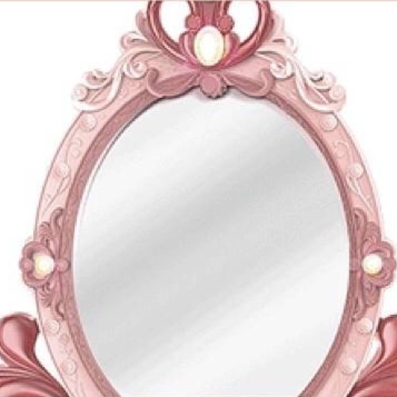 Tocador para niños, casa de princesa, juego de caja de cosméticos de juguete