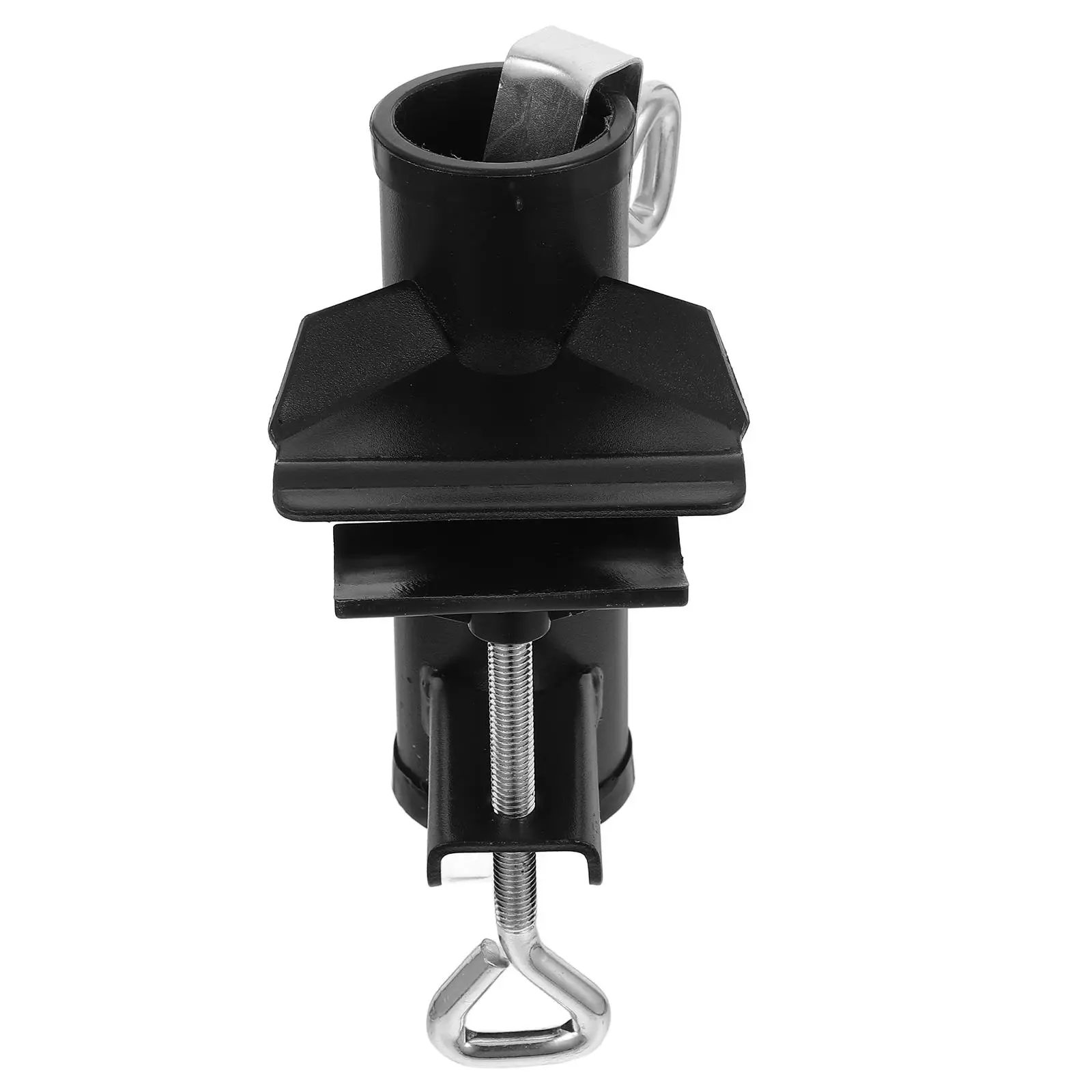 Beach Umbrella Fixing Clip Parasol Support Table Clamps Courtyard Holder Stand Iron Bracket