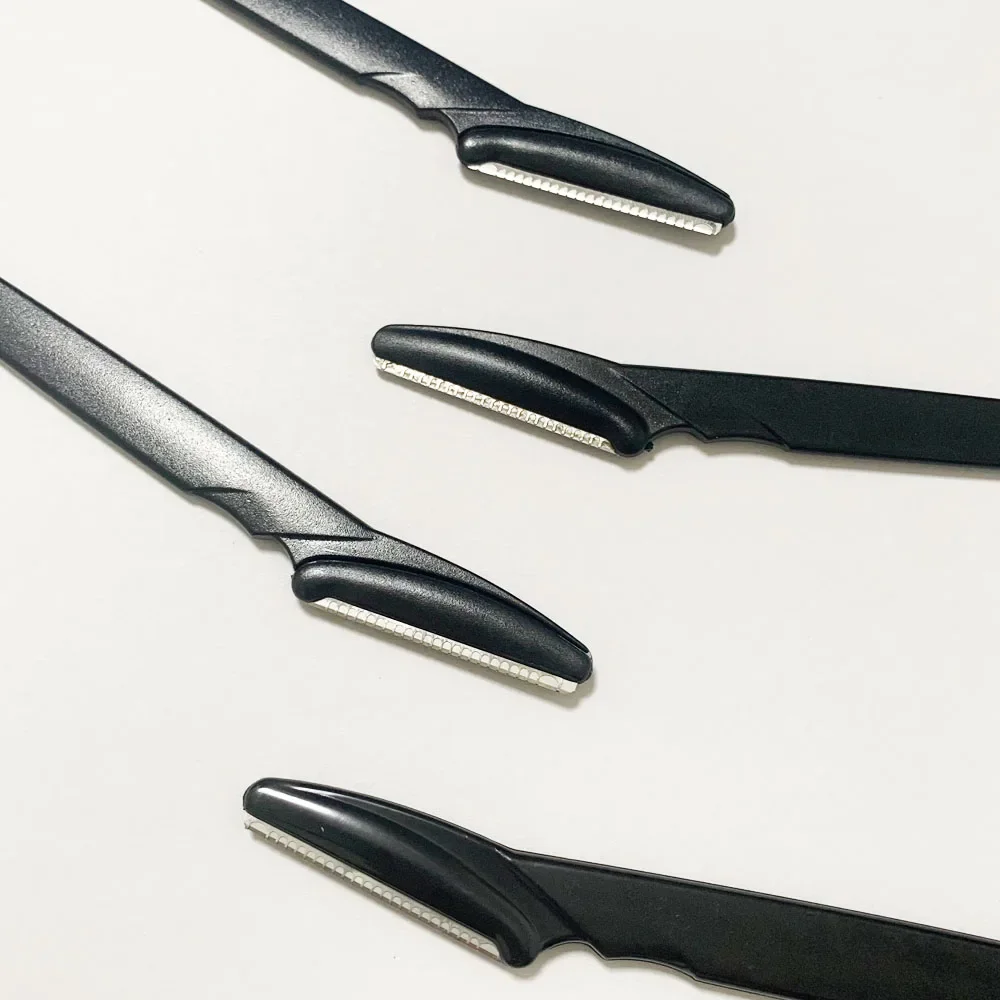 เครื่องมือแต่งหน้า Eyebrow Trimmer มีดแบบพกพา Face มีดโกนผม Remover เครื่องตัด Brow Epilation กําจัดขน Eye เครื่องโกนหนวดใบมีด