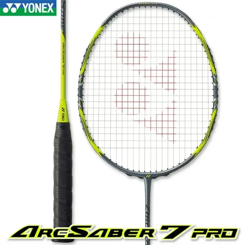 Raqueta de bádminton Yonex arco y flecha ARC 7 11 PRO juego de raqueta de bádminton profesional ARCSABER alta calidad totalmente de carbono con línea