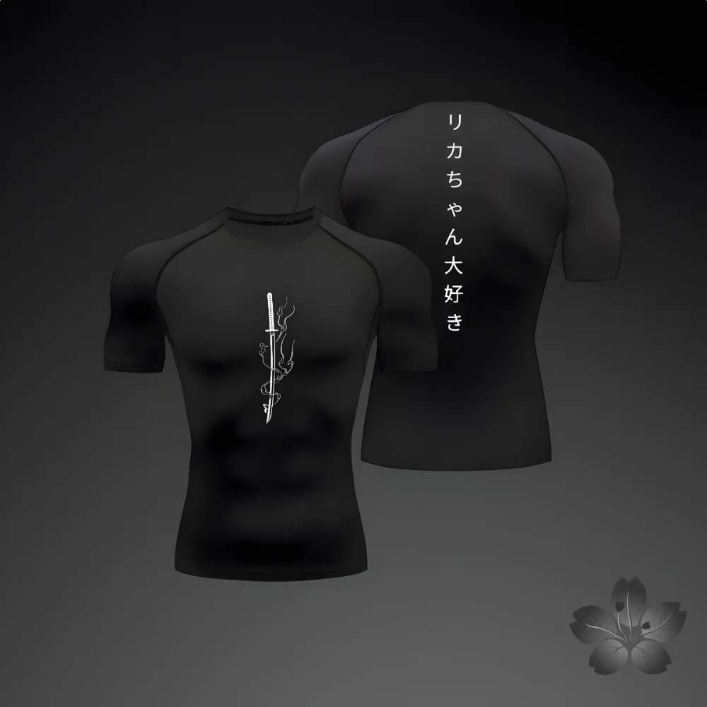 ฤดูร้อนแขนสั้นเสื้อยืดผู้ชายกีฬา T เสื้อใหม่วิ่งด่วนแห้ง GYM Jogging เสื้อ Rashguard Jiu Jitsu Tops Man