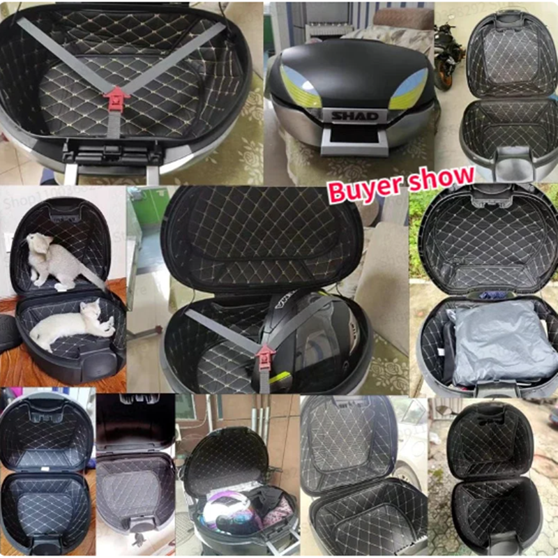 Para shad tailbox sh45 sh48 sh33 sh34 sh39 sh40 caso tronco da motocicleta caso cauda bagagem caixa interna forro protetor forro caso superior