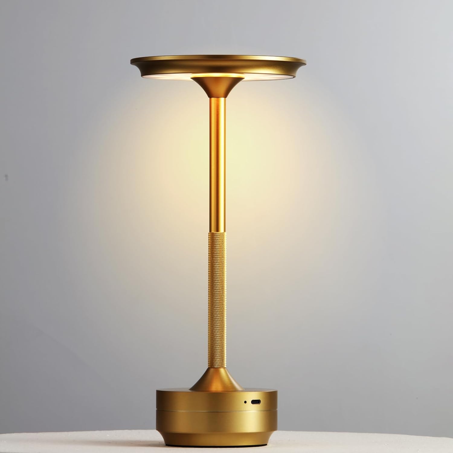 Clássico sensor de toque led candeeiro mesa recarregável sem fio lâmpada 3 cores temperaturas ajustáveis estilo moderno led night light