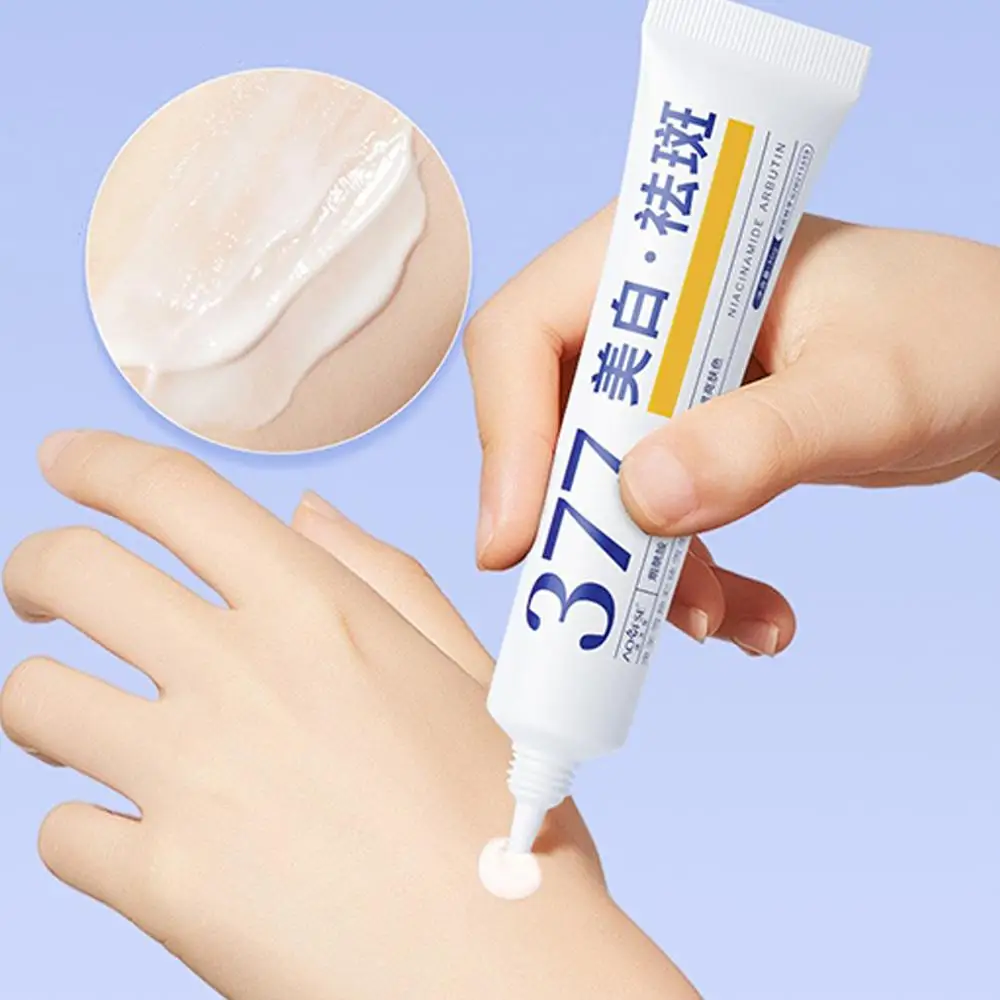 377 Fast Whitening Freckles Face Cream Remove Melasma Skin Anti-aging Care Spots Products Dark Acne Scar Lighten Brighten E3S1