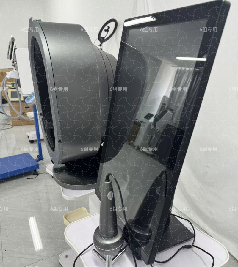 2025 Magische spiegel 3D digitale gezichtsanalysemachine Product Desc Skin Analyzer AI Intelligente beeldinstrumentdetector