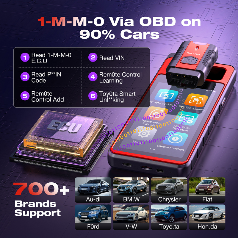 Autel KM100 Schlüsselprogrammierer V200 Universalschlüsselgenerator Kostenloses Update Lebenslang PK IM508 IM608 IMMO KM100X KM100E