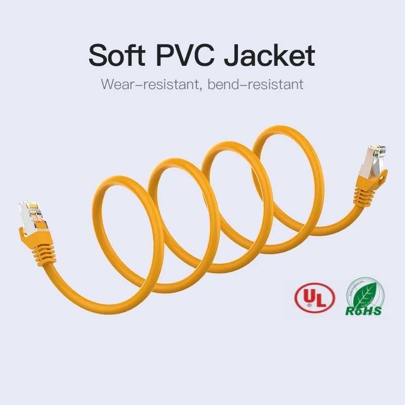 Ethernet-кабель Vention RJ45 Cat 6A Сетевой кабель UTP RJ 45 для Cat6 Cat6a Совместимый патч-корд для модема-маршрутизатора