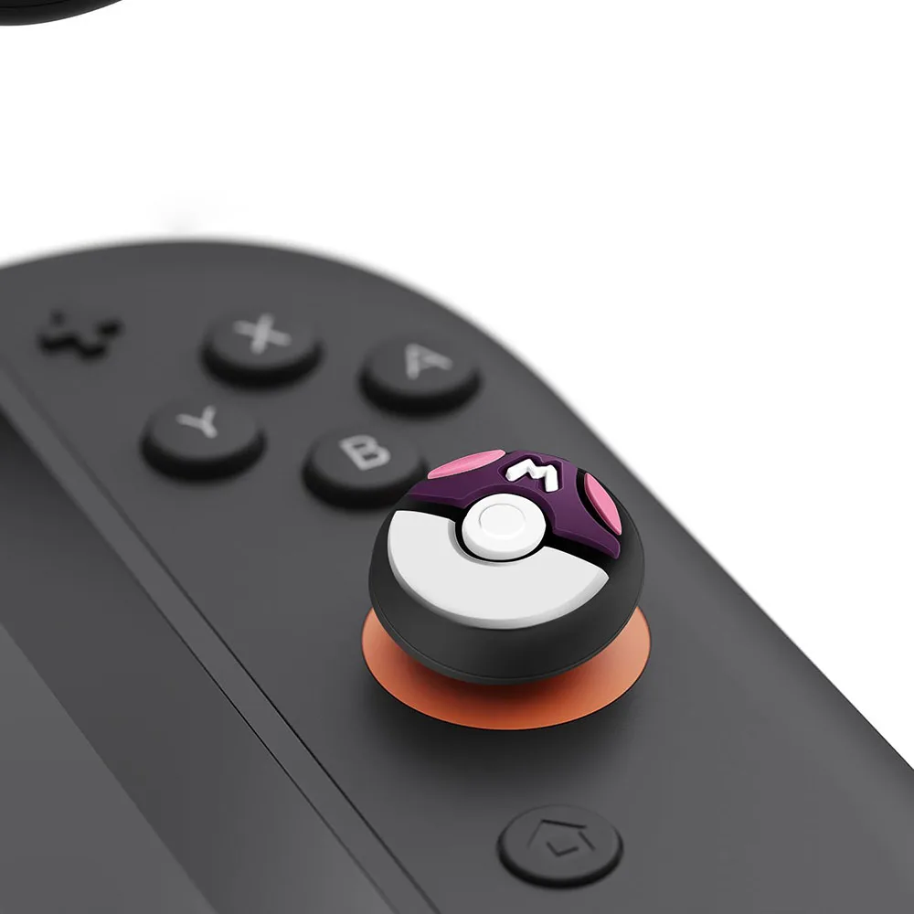 4pcs Cute Silicone Soft Thumb Grips Joystick Cap Analog Stick Cover For Switch 2 Joy-con Controller Game Accessories