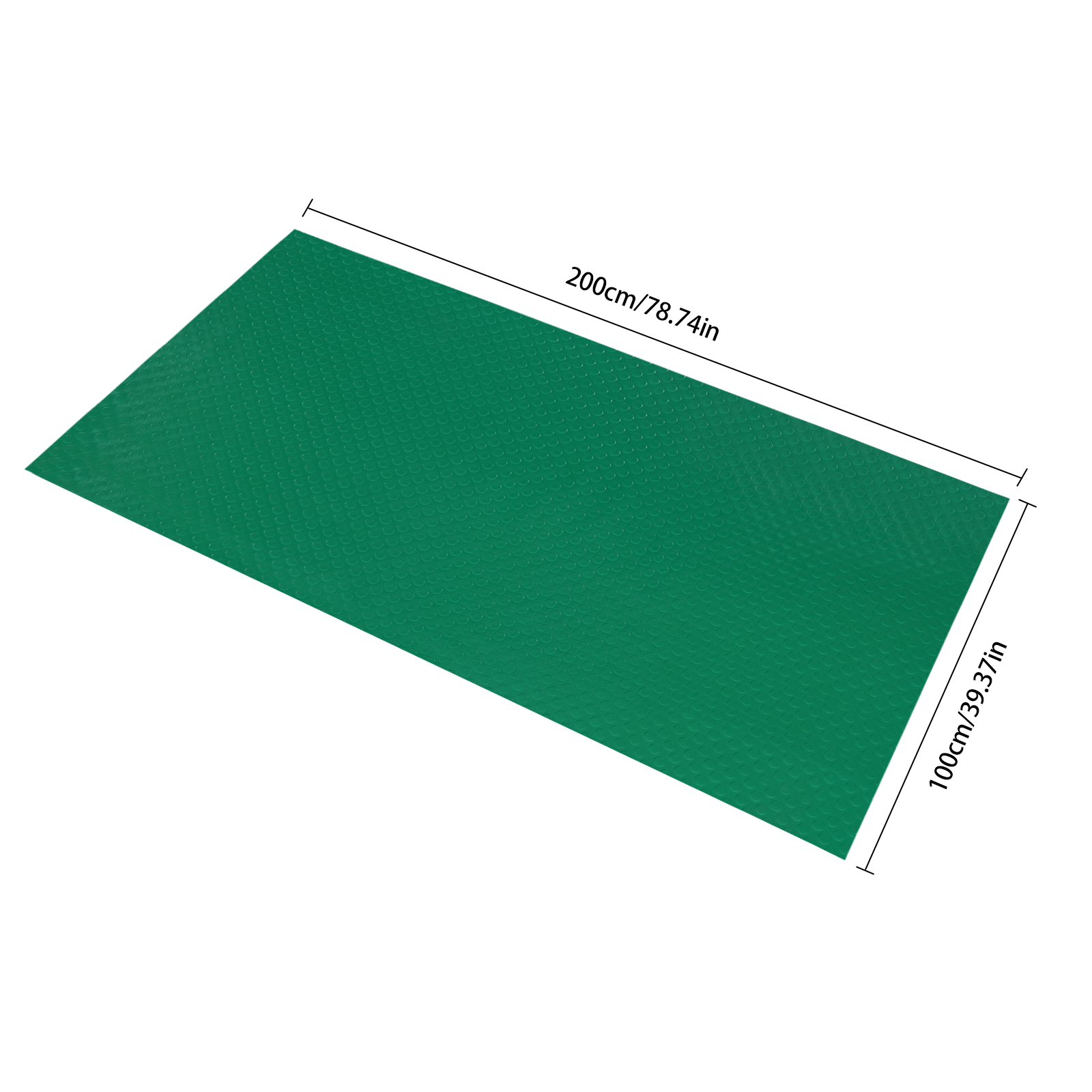 Green Bodenhalterung PVC-Schutzmatte mit Noppen, Bodenmatte mit Noppen, PVC-Laufmatte