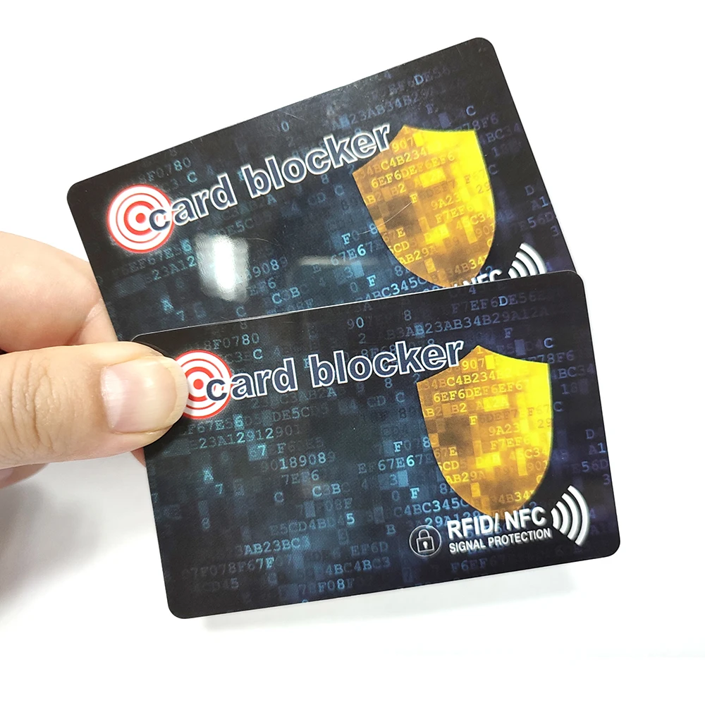 Защита для кредитных карт и паспортов, блокировка радиочастотной идентификации